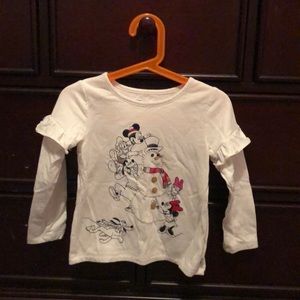 GAP 4 years Disney Snowman shirt